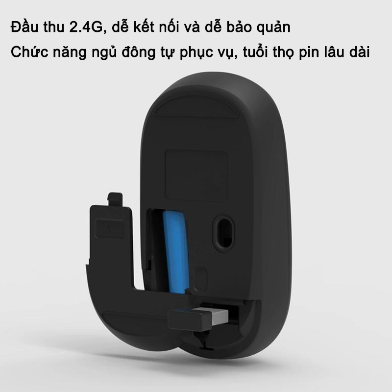 Chuột im lặng không dây Acer OMR930 Có thể điều chỉnh 3 mức dpi Thích hợp làm văn phòng công ty và giải trí