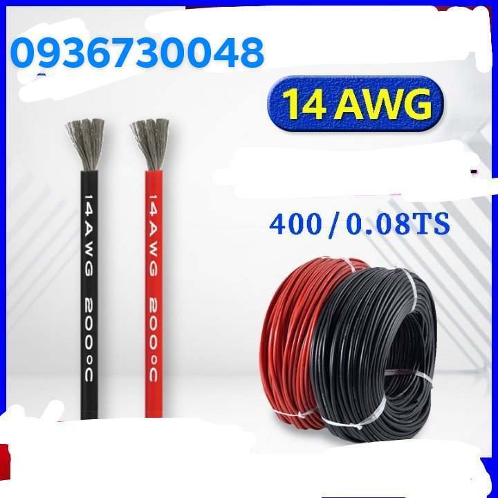 Dây Điện Silicon Chịu nhiệt AWG 8awg 10awg 11awg 12awg 14awg 16awg 18awg 20awg 22Awg Chịu Dòng Cao