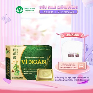 Viên Ngậm Dưỡng Họng Vĩ Ngân (Hộp 20 vỉ x 5 viên)