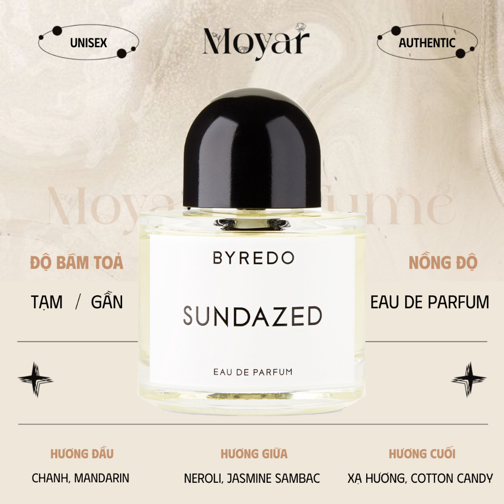 10ml Byredo Sundazed | Nước hoa unisex
