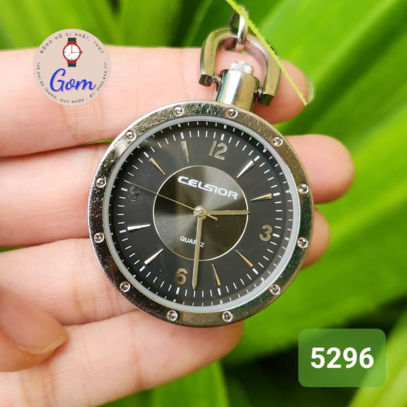 Đồng hồ quả quýt si Nhật Celsior 5296