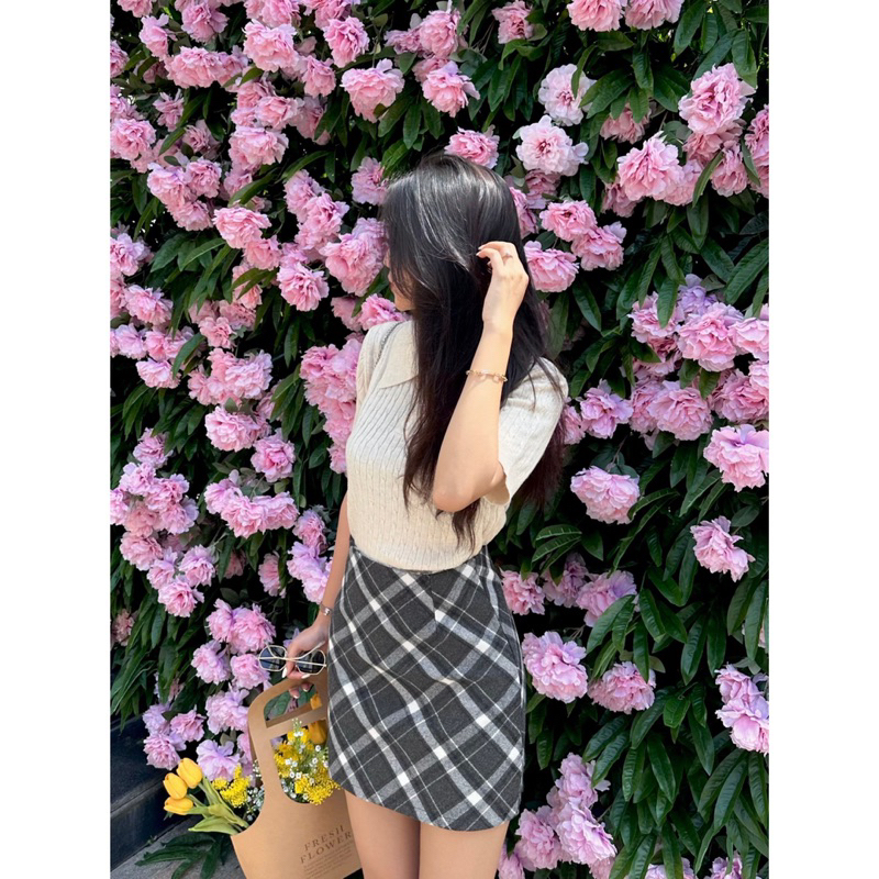 Áo Len PoLo - 1038 - Đan Xoắn - Thêu Ngựa