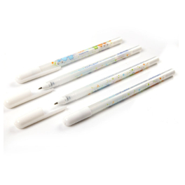 Bút gel mực trắng ngòi 0.8mm viết giấy đen nghệ thuật DIY - MYNAMART