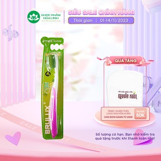 Bàn chải đánh răng Brulux trà xanh