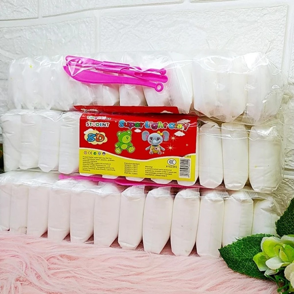 Đất Sét Nhật Tự Khô Trắng Cho Học Sinh An Toàn Cho Trẻ Em