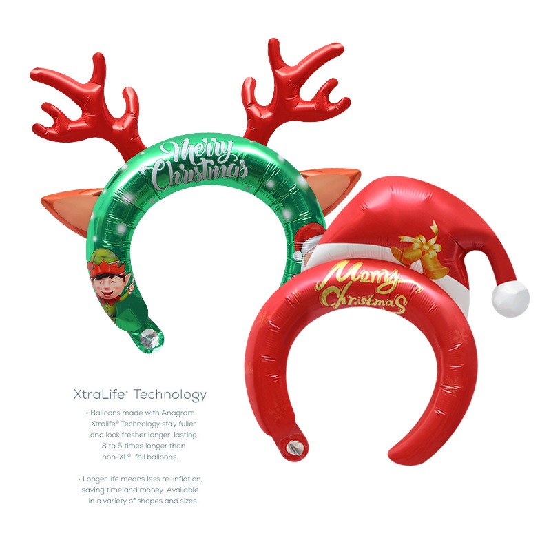 Bong Bóng Cài Đầu Hình Noel / Giáng Sinh