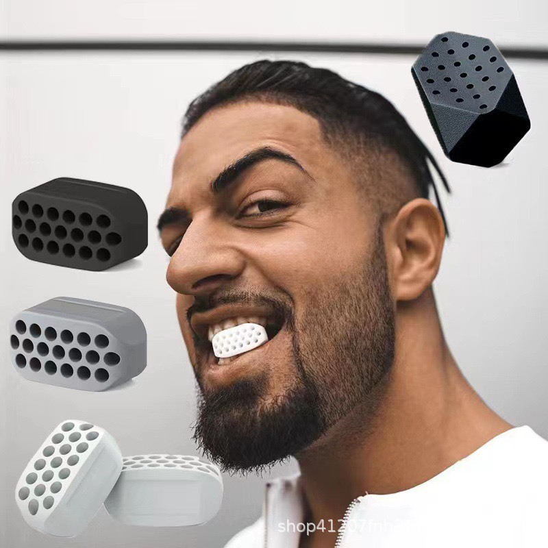 Viên Nhai Cơ Hàm Silicon Giúp Nâng Cơ Mặt Thon Gọn Cằm Dành Cho Nam Và Nữ