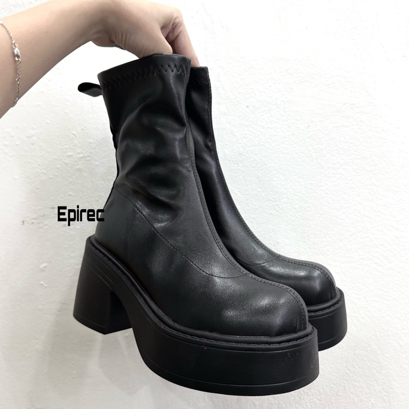 Boots da cổ lỡ đế cao