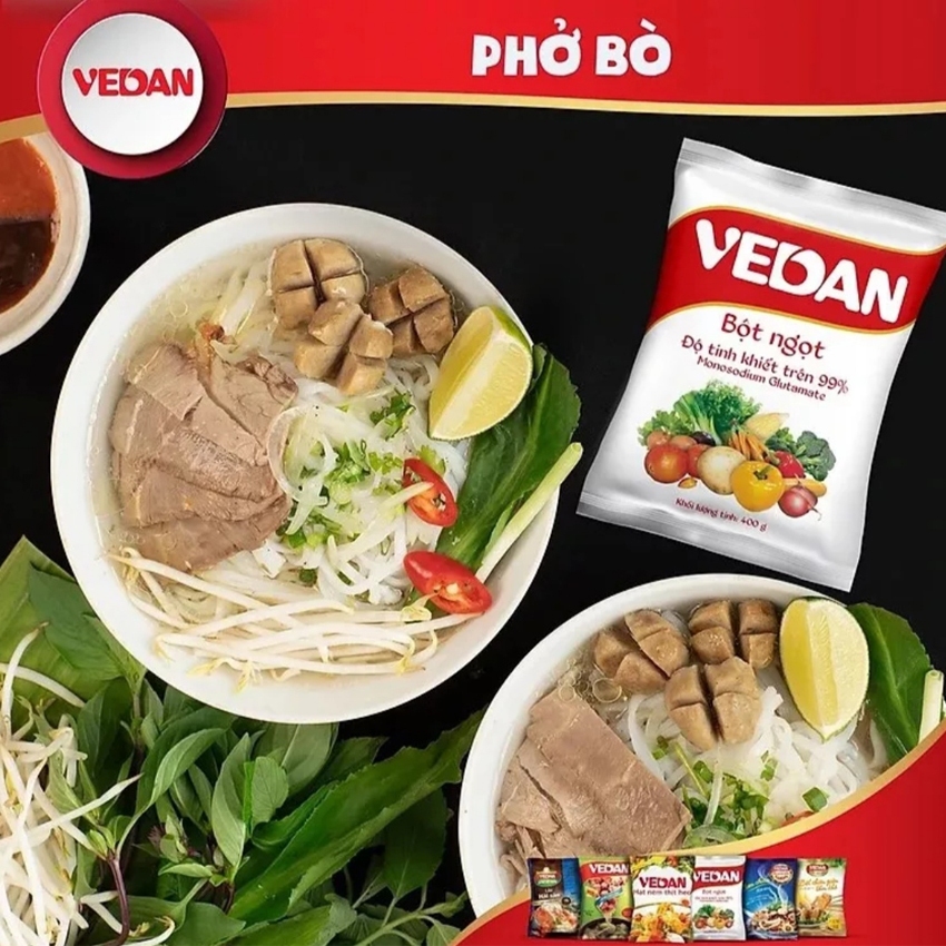 Bột ngọt Vedan, túi 1kg
