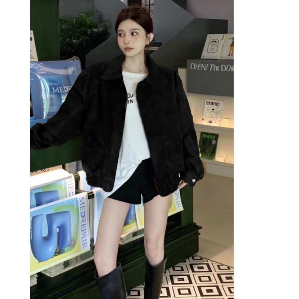 Bomber da lộn trendy trẻ trung cá tính