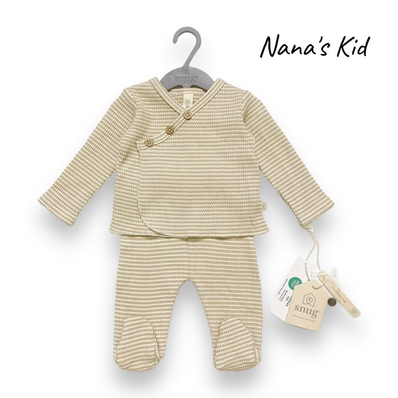 Set len 2 chi tiết sơ sinh Snug cho bé trái, bé gái 0-9M