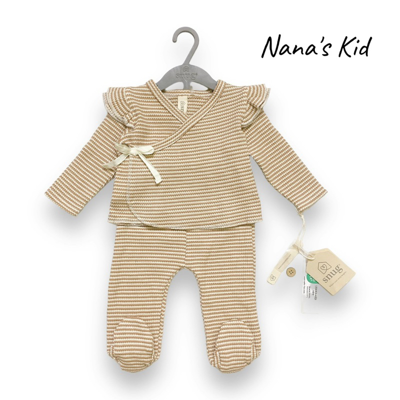 Set len 2 chi tiết sơ sinh Snug cho bé trái, bé gái 0-9M