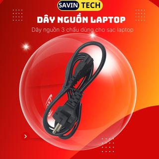 Dây nguồn laptop 3 chấu - dây nguồn máy tính - dây sạc laptop
