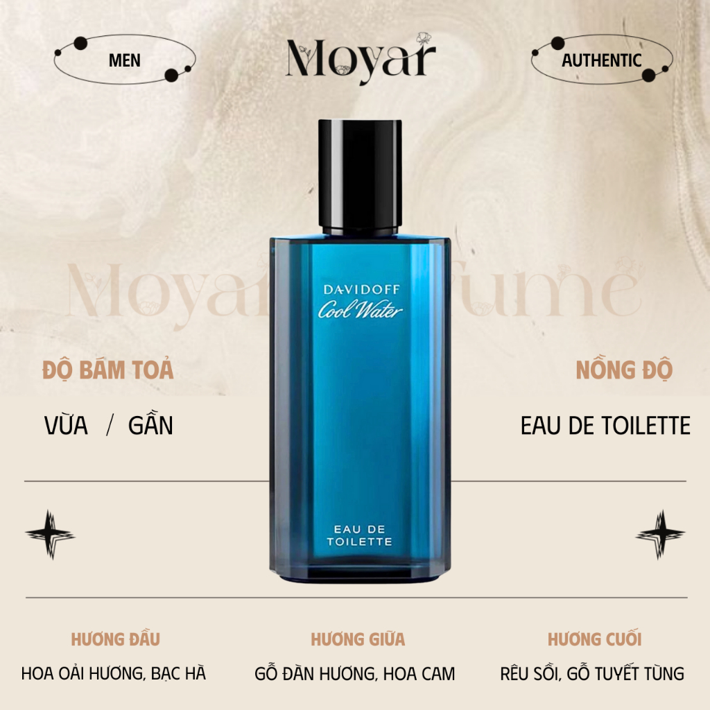 10ml Davidoff Cool Water Man | Nước hoa nam | Moyar Perfume