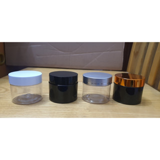 Hũ nhựa 20g 30g 50g màu đen, màu trắng trong nắp đen, nắp vàng, nắp bạc, nắp trắng sữa