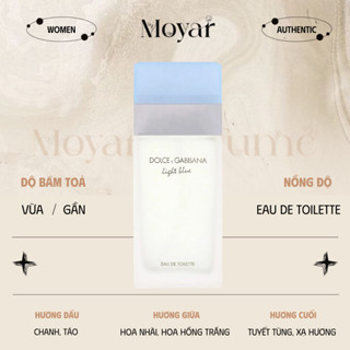 10ml DG Light Blue EDT | Nước hoa nữ