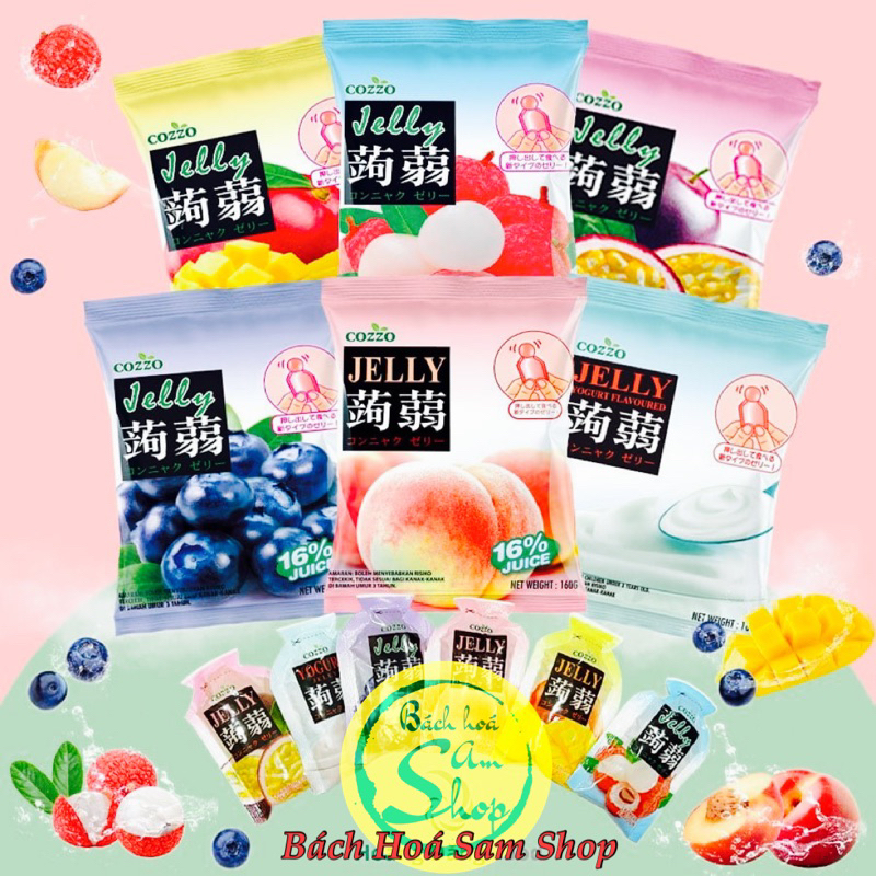 Thạch Trái Cây Cozzo 160g