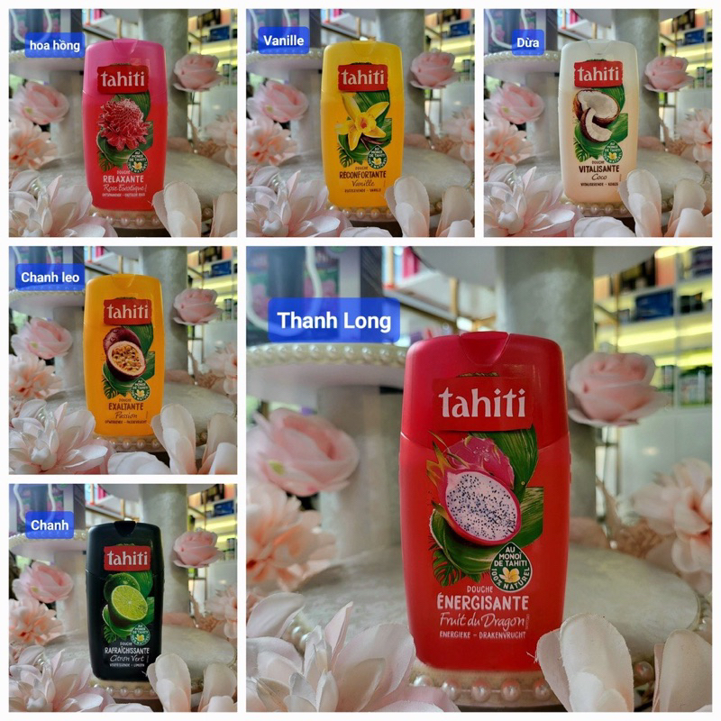 Sữa tắm Tahiti cực thơm !