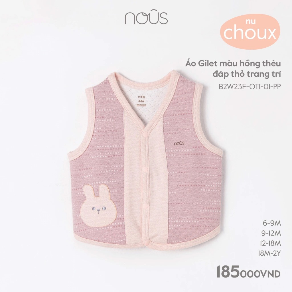 Áo ghi lê nous 3M-2Y