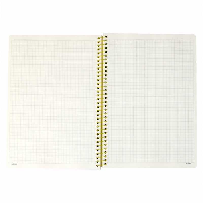 Sổ Caro mm lò xo đơn KLONG A4 200-300 trang 100/76; MS: 590/591