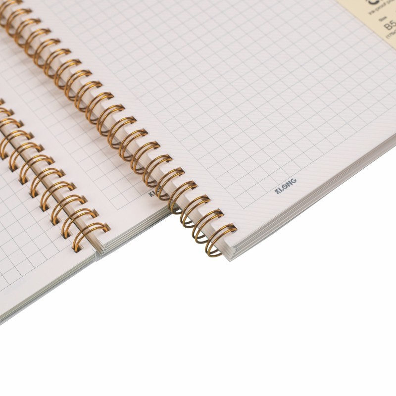 VỞ LÒ XO KÉP KLONG CARO MM B5 - 120/200 TRANG; MS: 584/585