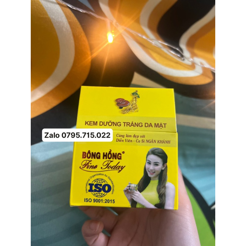 KEM TRẮNG DA BÔNG HỒNG FINE TODAY 15g