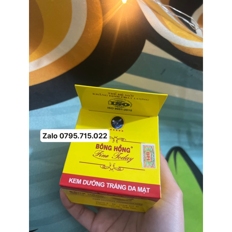 KEM TRẮNG DA BÔNG HỒNG FINE TODAY 15g