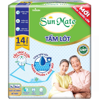 Tấm lót đệm Sunmate 60x70cm cho người già, bệnh nhân và phụ nữ sau sinh 14