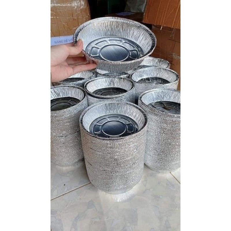 💥💥💥VỈ 50 chiếc GIẤY NẾN THẤM DẦU DẠNG KHUÔN MÀU NÂU VINTAGE mới 2022