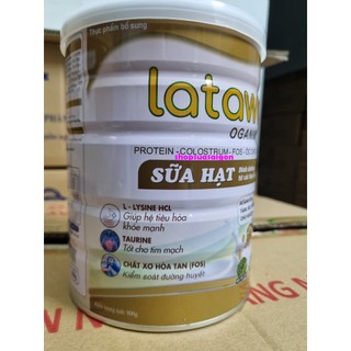 (CHÍNH HÃNG; Hộp 800g) Sữa hạt Latatwa Organimil A+ [HSD 2027]