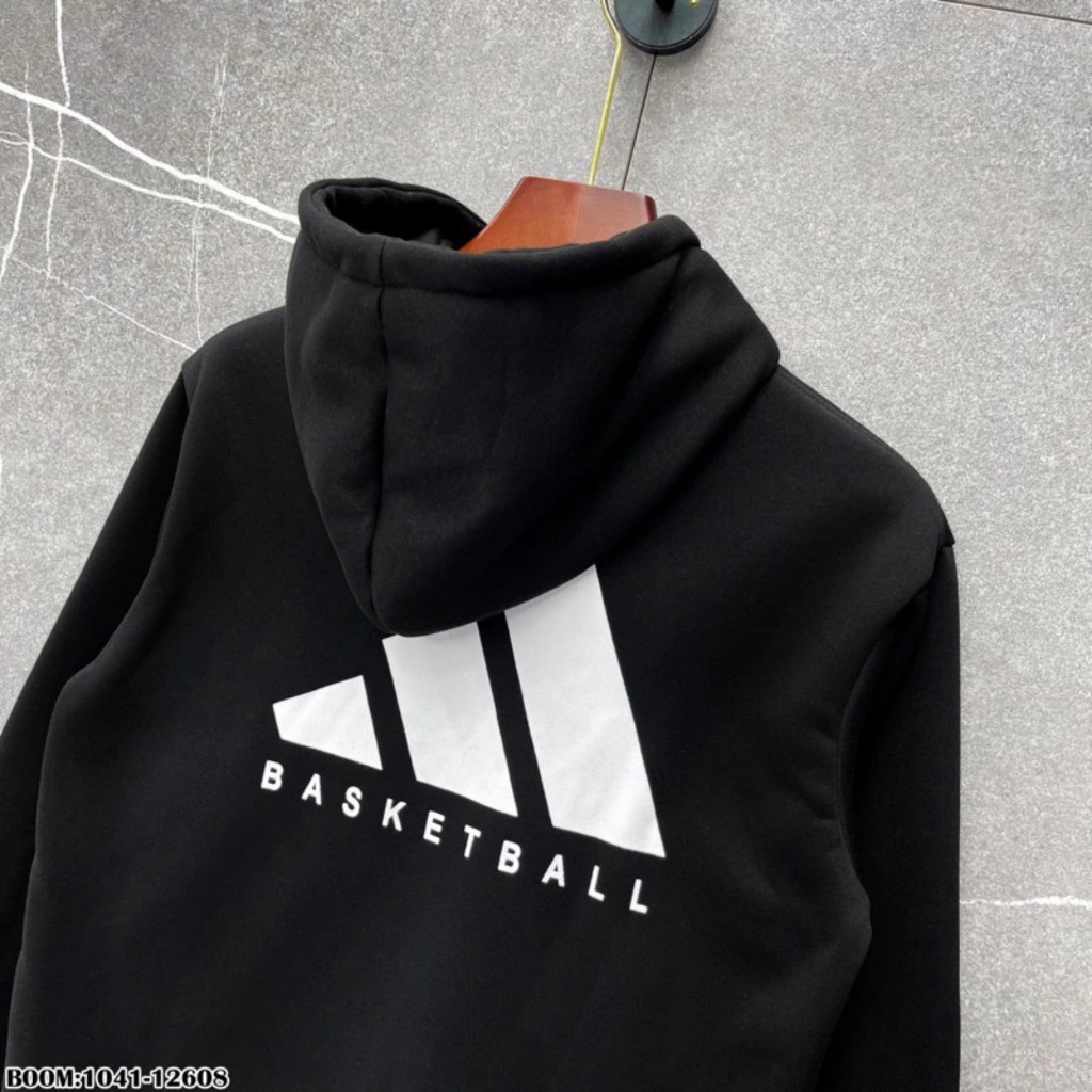 Áo Hoodie Baketball Mũ To Áo Nỉ 2 Lớp Dày Dặn Nam Nữ