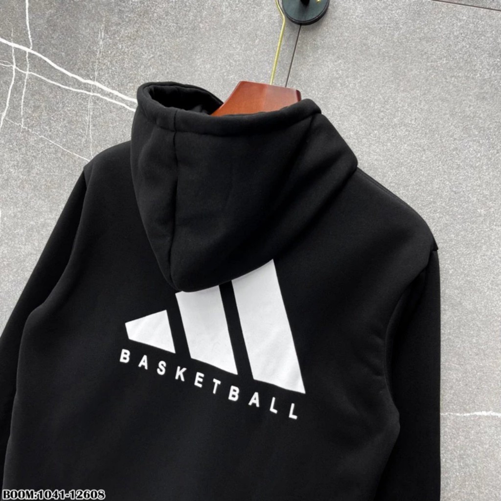 Áo Hoodie Baketball Mũ To Áo Nỉ 2 Lớp Dày Dặn Nam Nữ