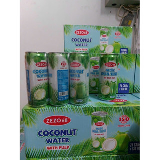 1 Thùng nước dừa ZEZO68 -24 lon 330ml