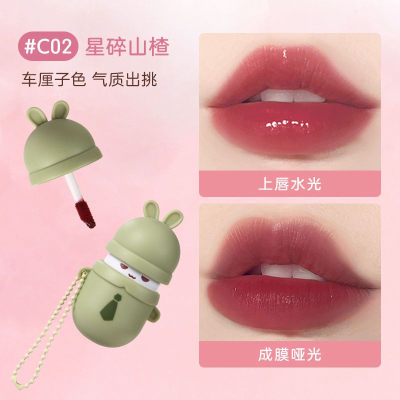 Son môi móc khóa hình thỏ VGN có dưỡng mềm mịn căng mọng môi lâu trôi