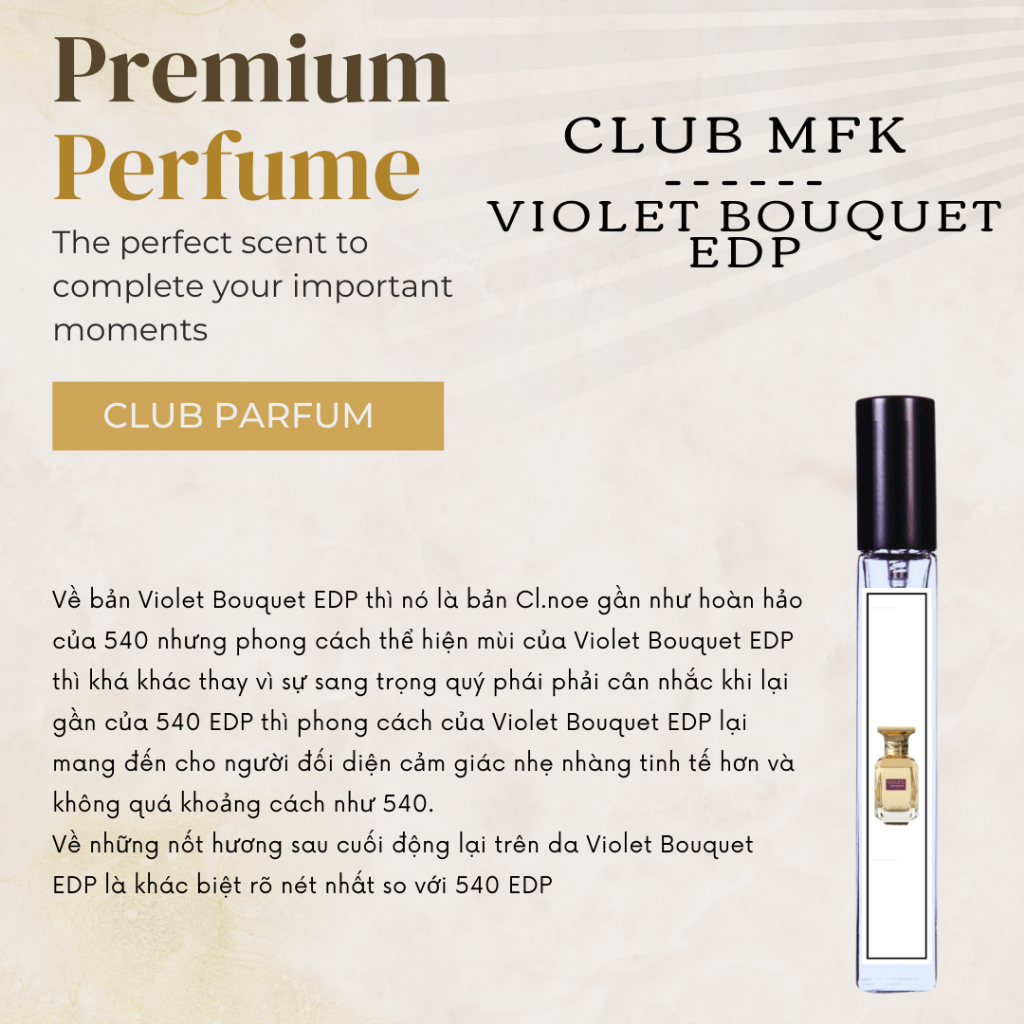 Nước Hoa Afnan Violet Bouquet EDP