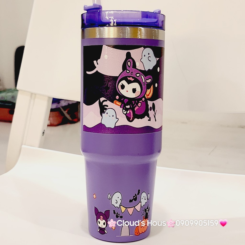 Ly Giữ Nhiệt Sticker Lotso Kuromi   hàng thái