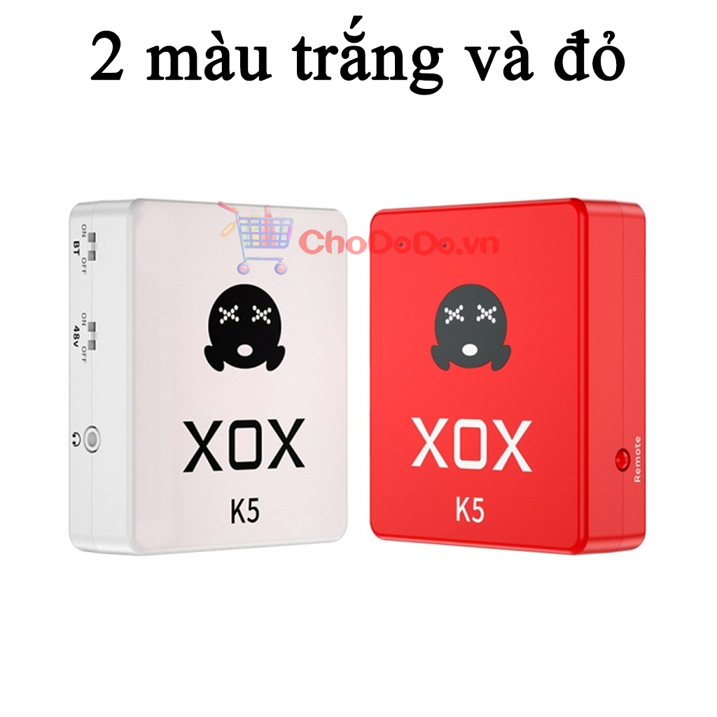 Sound card XOX K5 - hát thu âm livestream cực hay