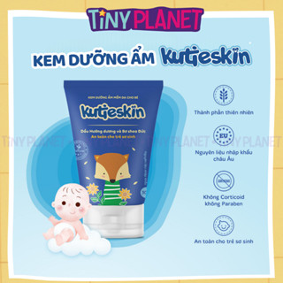 KUTIESKIN Kem bôi dưỡng ẩm mềm da cho trẻ sơ sinh và trẻ nhỏ, dầu hướng dương, bơ shea đức, tuýp 30g CHÍNH HÃNG