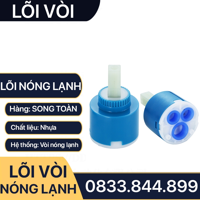 Lõi vòi nước, lõi vòi NÓNG LẠNH,óc sen dùng cho vòi nước củ sen nóng lạnh