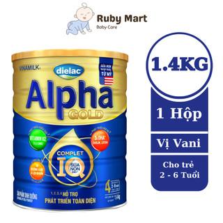 Sữa bột dielac alpha gold 4 - lon 1.4kg