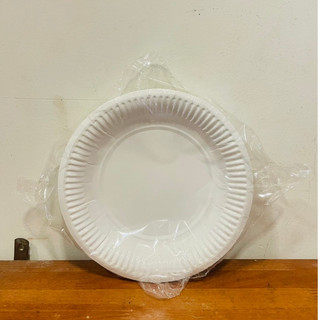 Dĩa Giấy Nhỏ 13cm In Hình, Trắng
