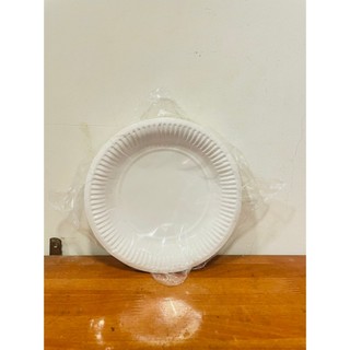 Dĩa Giấy Nhỏ 13cm In Hình, Trắng