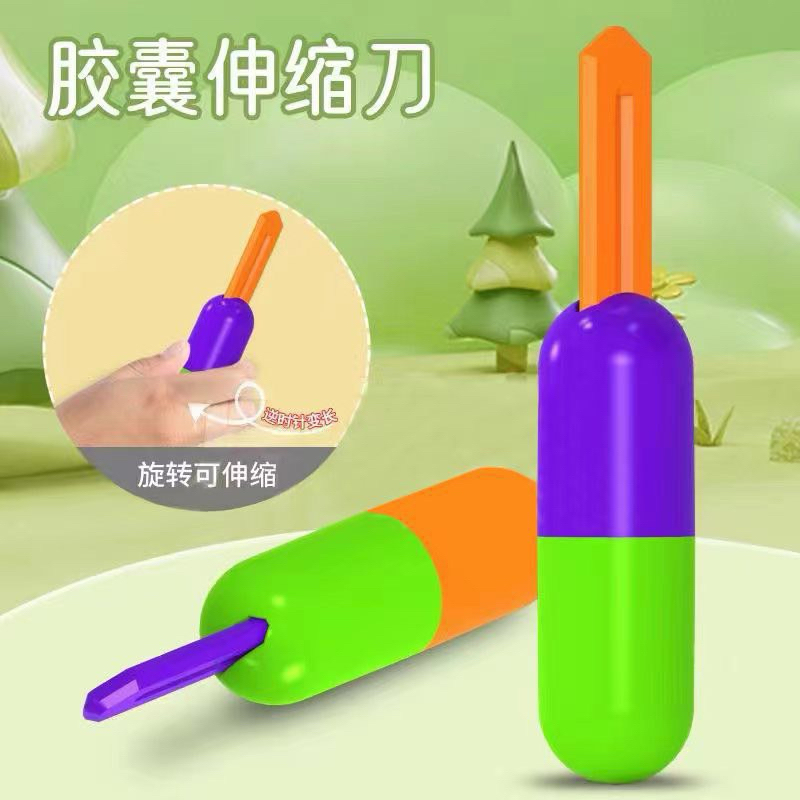 Dao Vô Tri, Dao Cà Rốt 3D Đồ Chơi Mẫu Viên Thuoc, Cây Kem Vịt Vàng