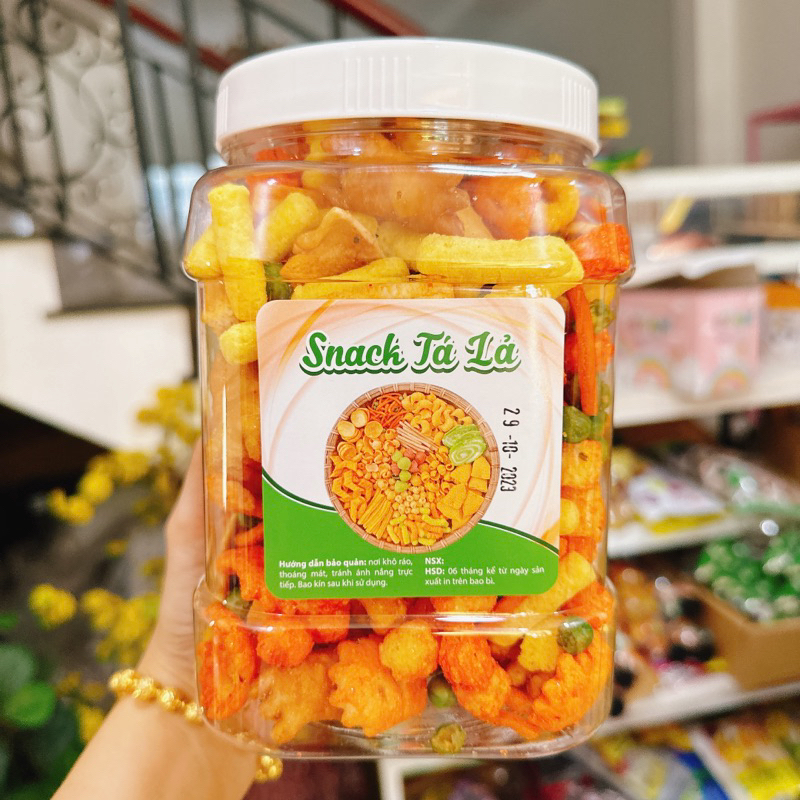 Bim Snack Tá Lả hộp pet230gr/500GR