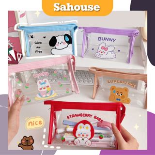 Túi đựng bút, đồ trang điểm họa tiết kute SH033