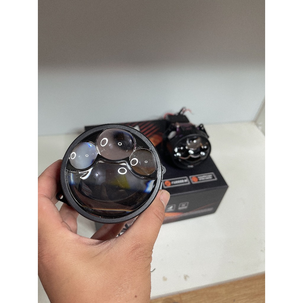Đèn pha bi 3 trợ pha Laser DIKAM R3