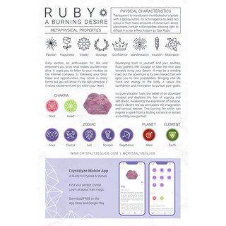 [Dion’handmade] Dây chuyền Hồng Ngọc Ruby thô tự nhiên