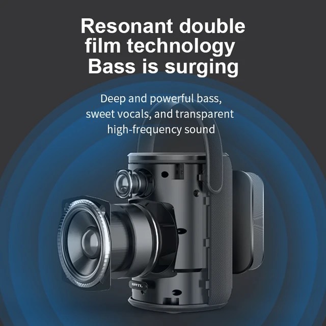 Loa Bluetooth 5.0 XDOBO BUCKET Công Suất 60W, Chống Nước IPX7, Pin 8000Mah Hỗ Trợ Thẻ TF, USB, AUX - BH 12 Tháng