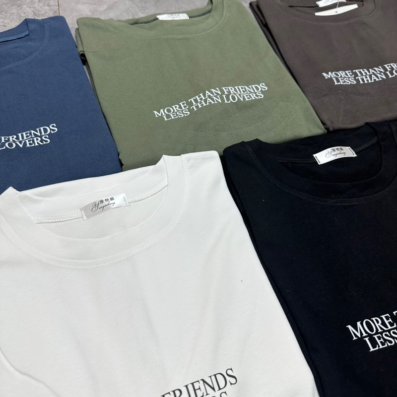 Áo phông dài tay cotton Quảng Châu in chữ đơn giản