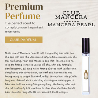 Nước hoa Nữ Mancera Pearl EDP